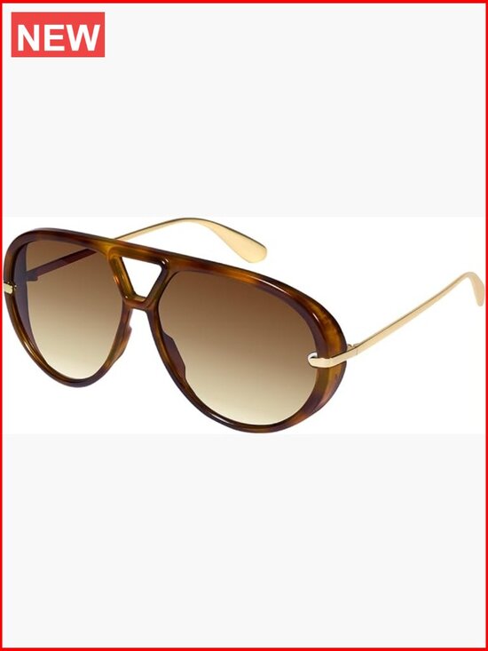 Oversized Aviator Sunglasses UV400 Retro Vintage Style main image 6